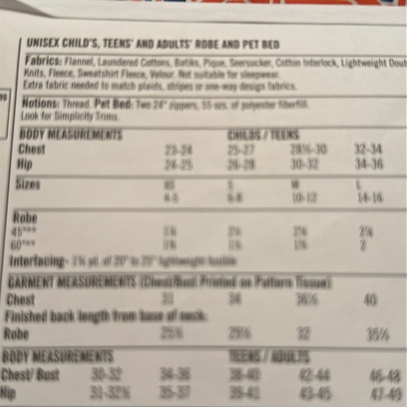 Simplicity Kids Pajamas Robes in Blue, Pink, and Multicolor - Picture 9 of 10